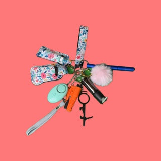 Spring Flowers Self-Defense Keychain