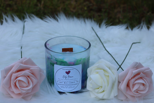Only Brave Luxury Marble Handcrafted Soy Candle