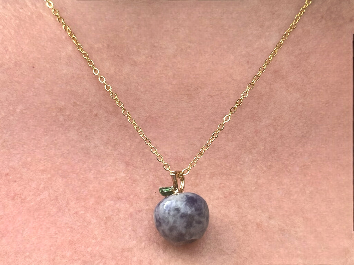 Blue Apple Neckless