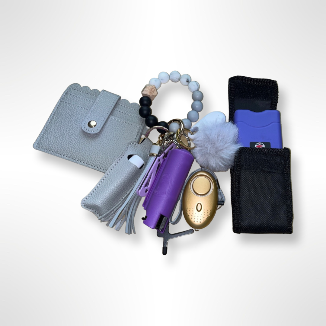 Gray Luxury Self-Defense Bracelet