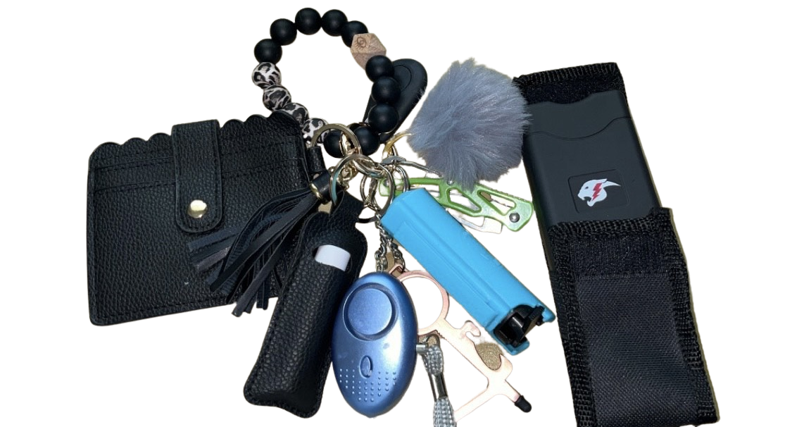 Black Luxury Self-Defense Bracelet