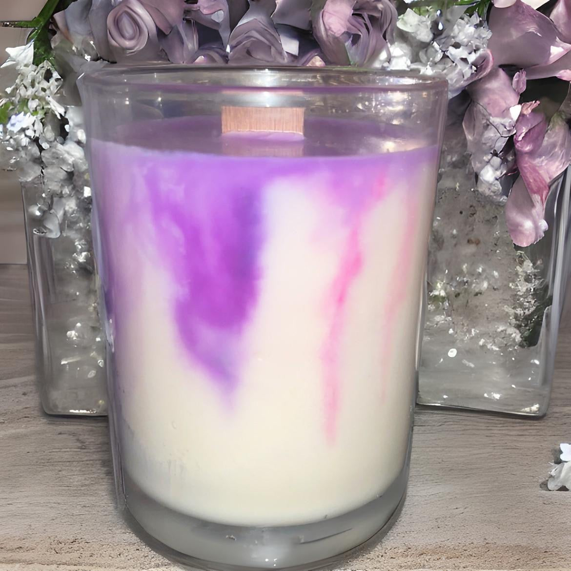 Cannabis (Marble) Handcrafted Soy Candle