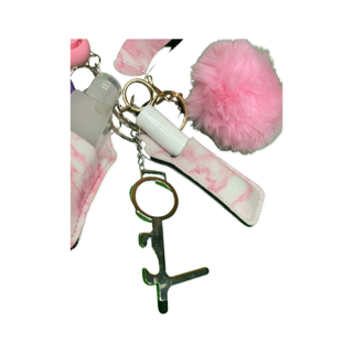 Pink Self-Defense Keychain