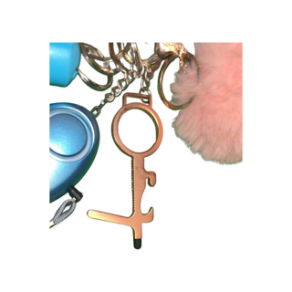 Blue Self-Defense Keychain